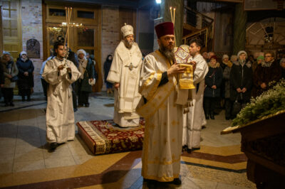 Wielka wieczernia święta Objawienia Pańskiego